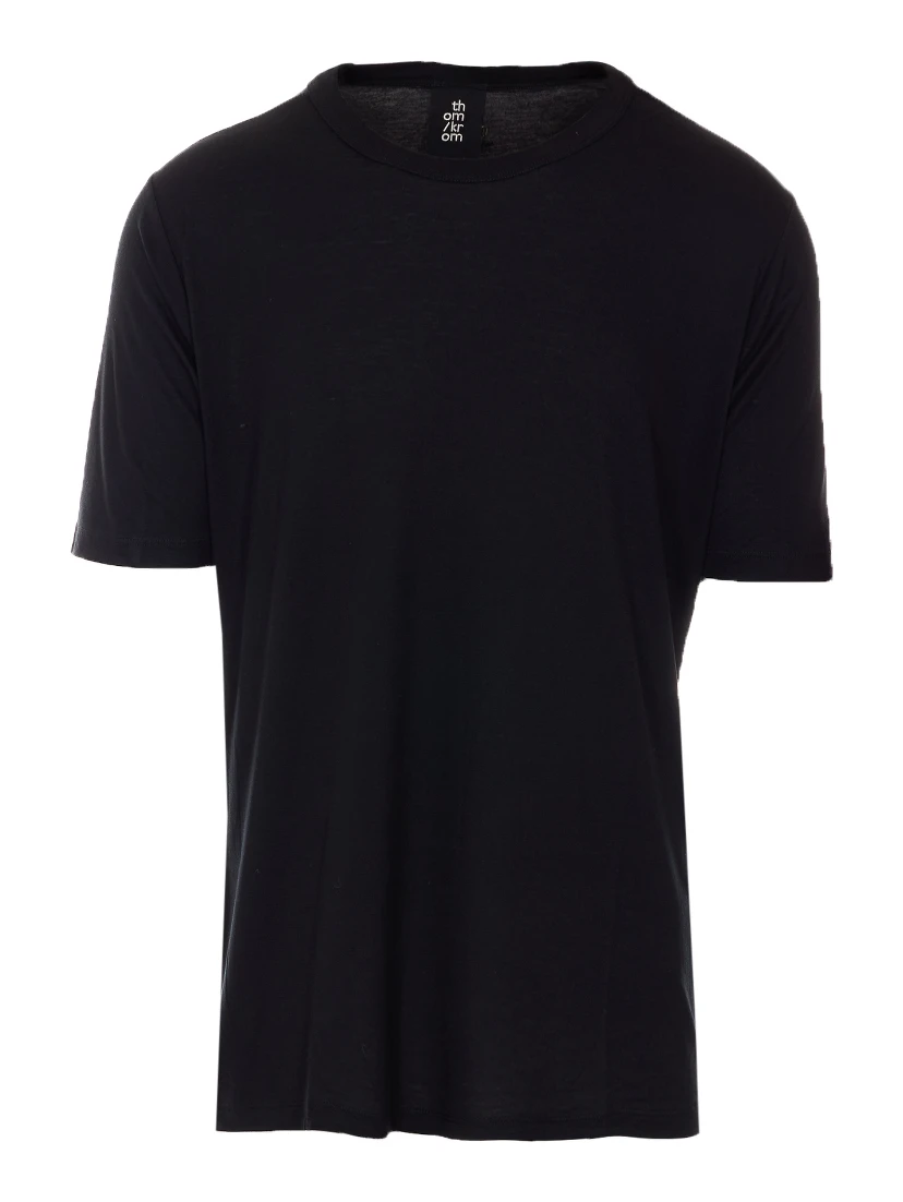 Thom Krom T-shirts and Polos Black