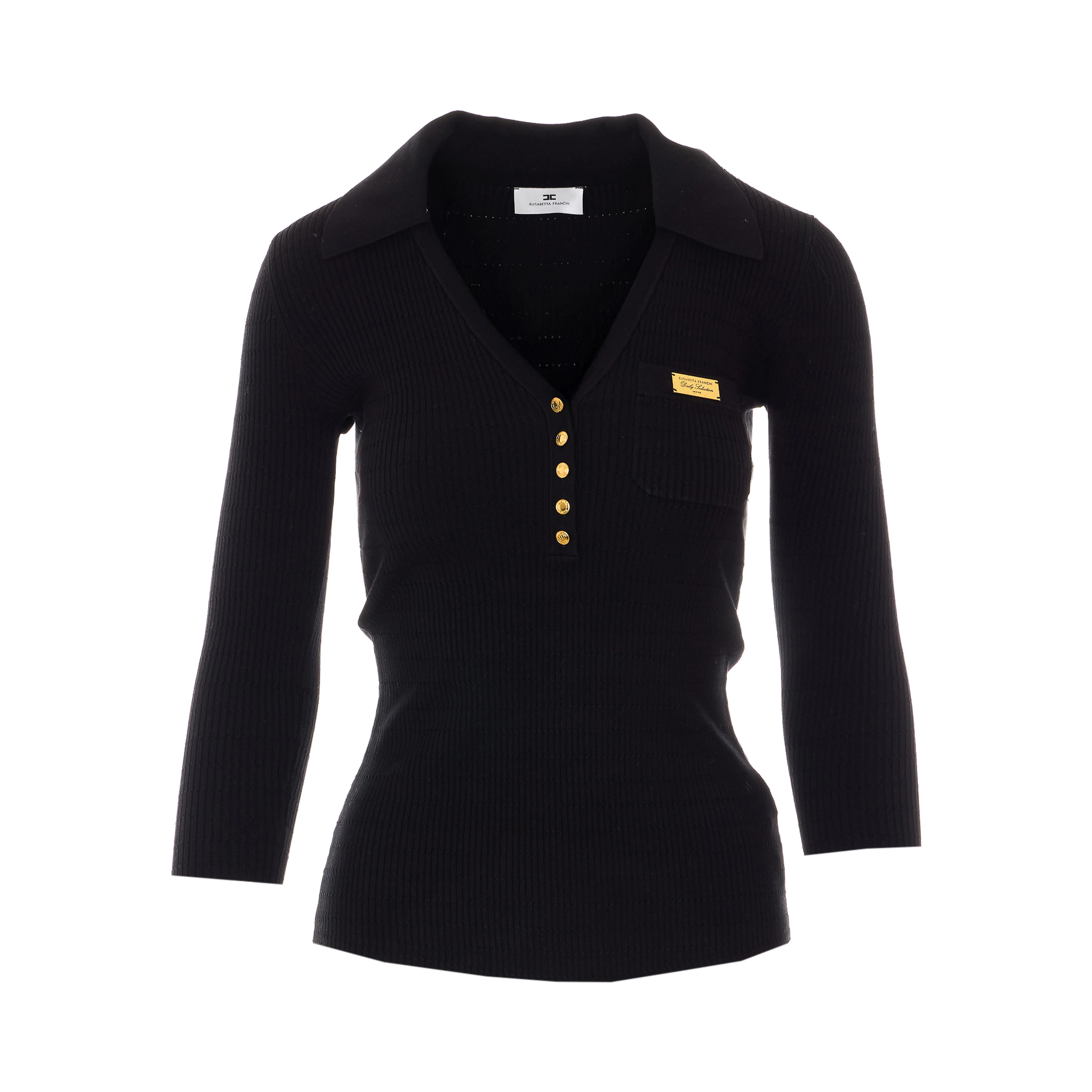 Elisabetta Franchi Sweaters Black