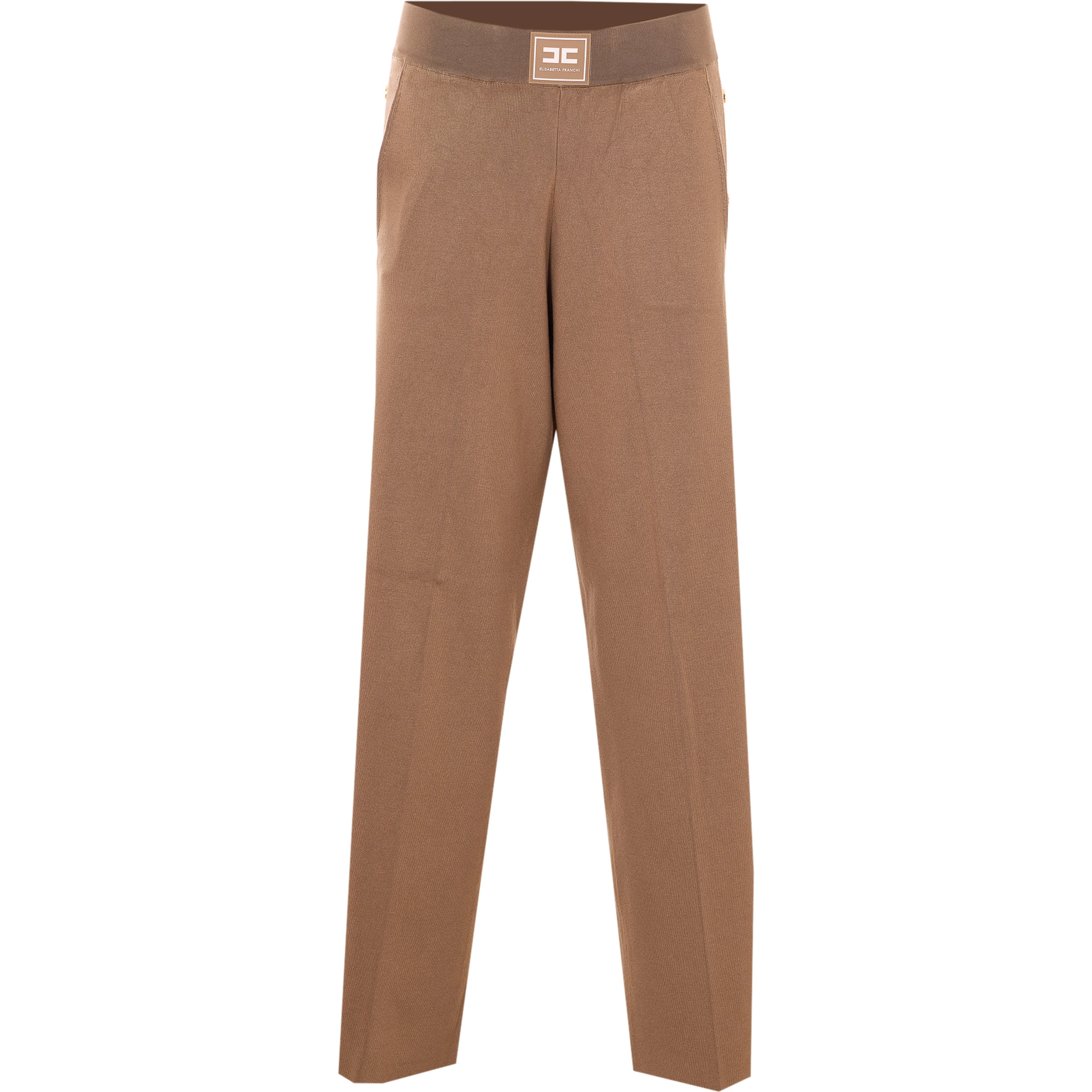 Elisabetta Franchi Trousers Brown