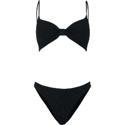 HUNZA G LONDON Sea clothing Black