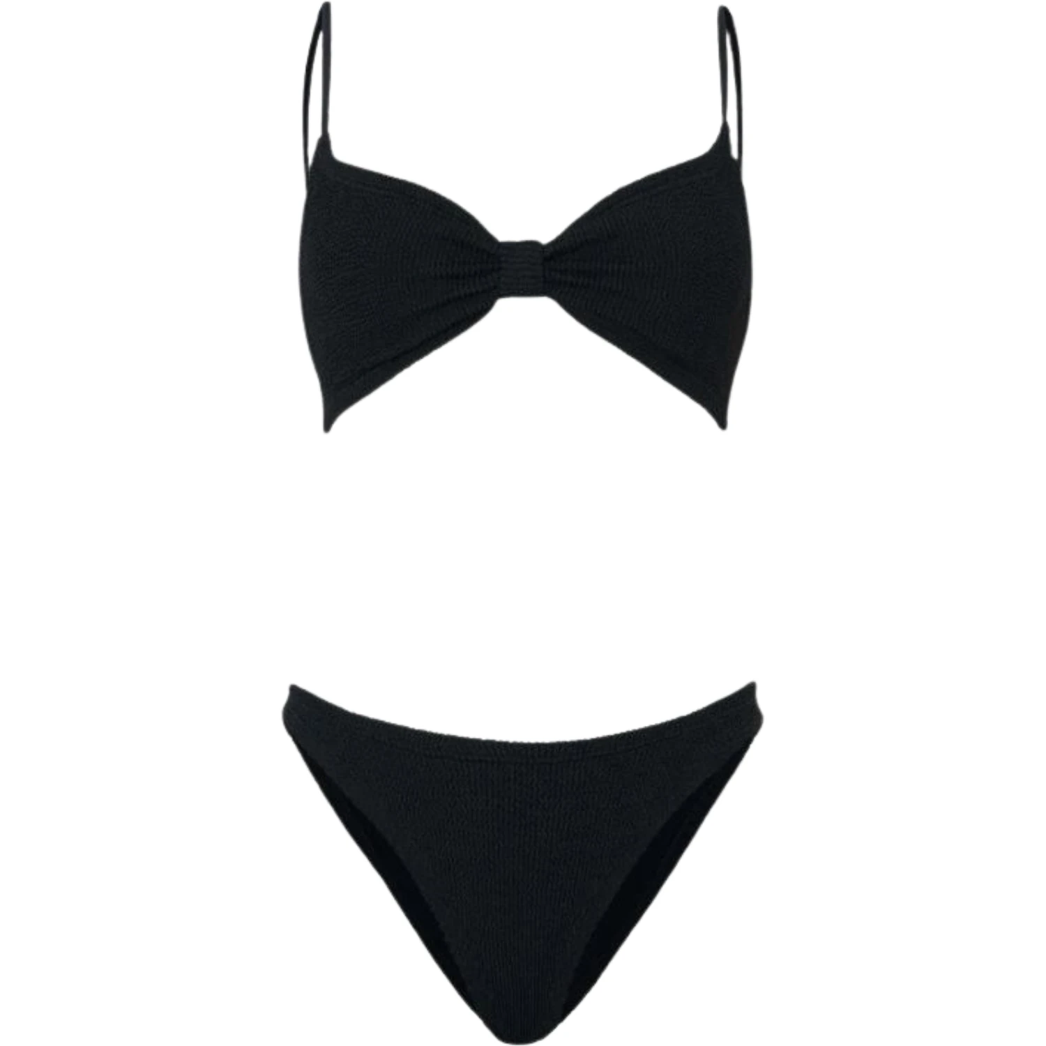 HUNZA G LONDON Sea clothing Black