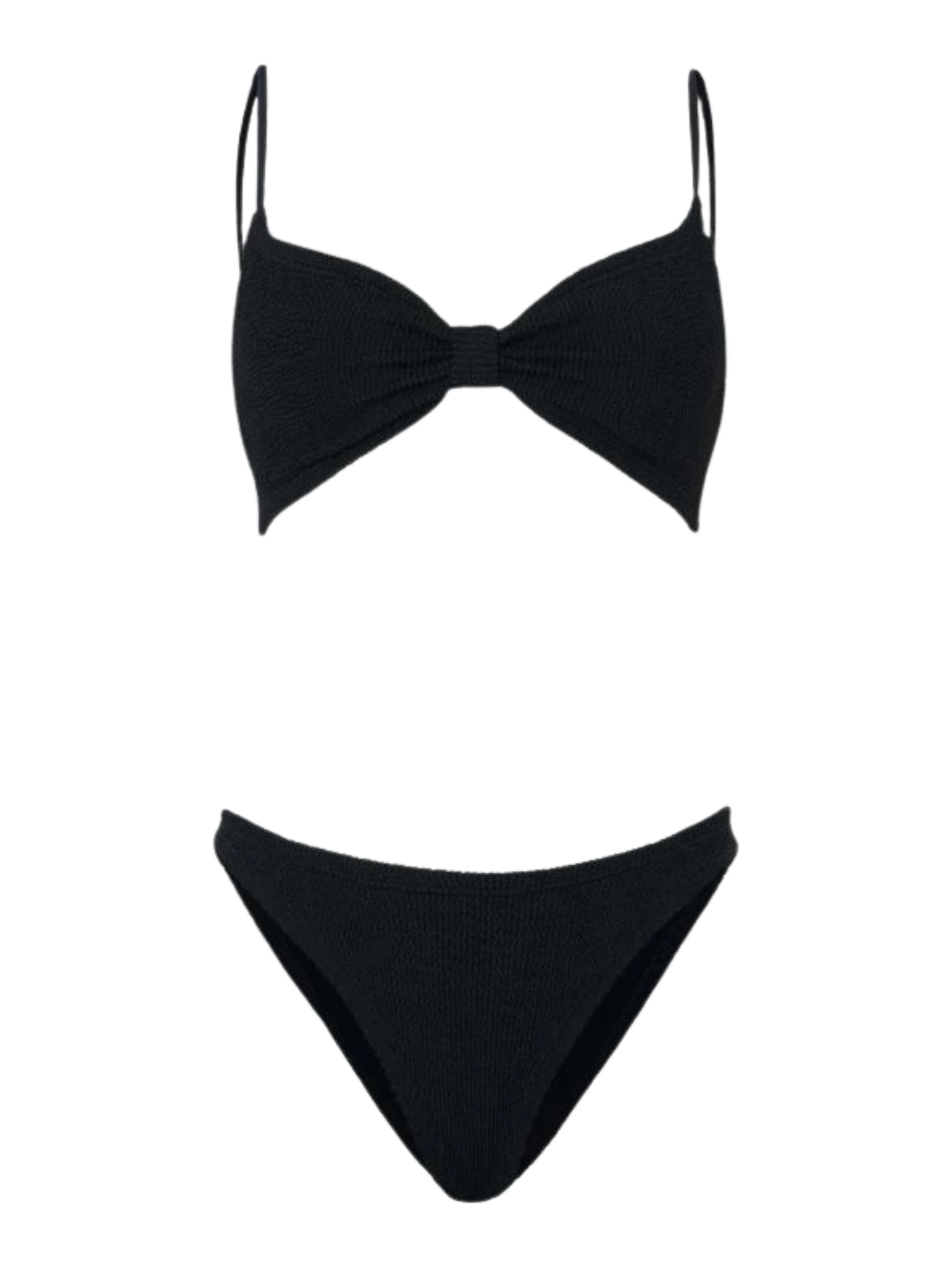 HUNZA G LONDON Sea clothing Black