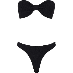 HUNZA G LONDON Sea clothing Black