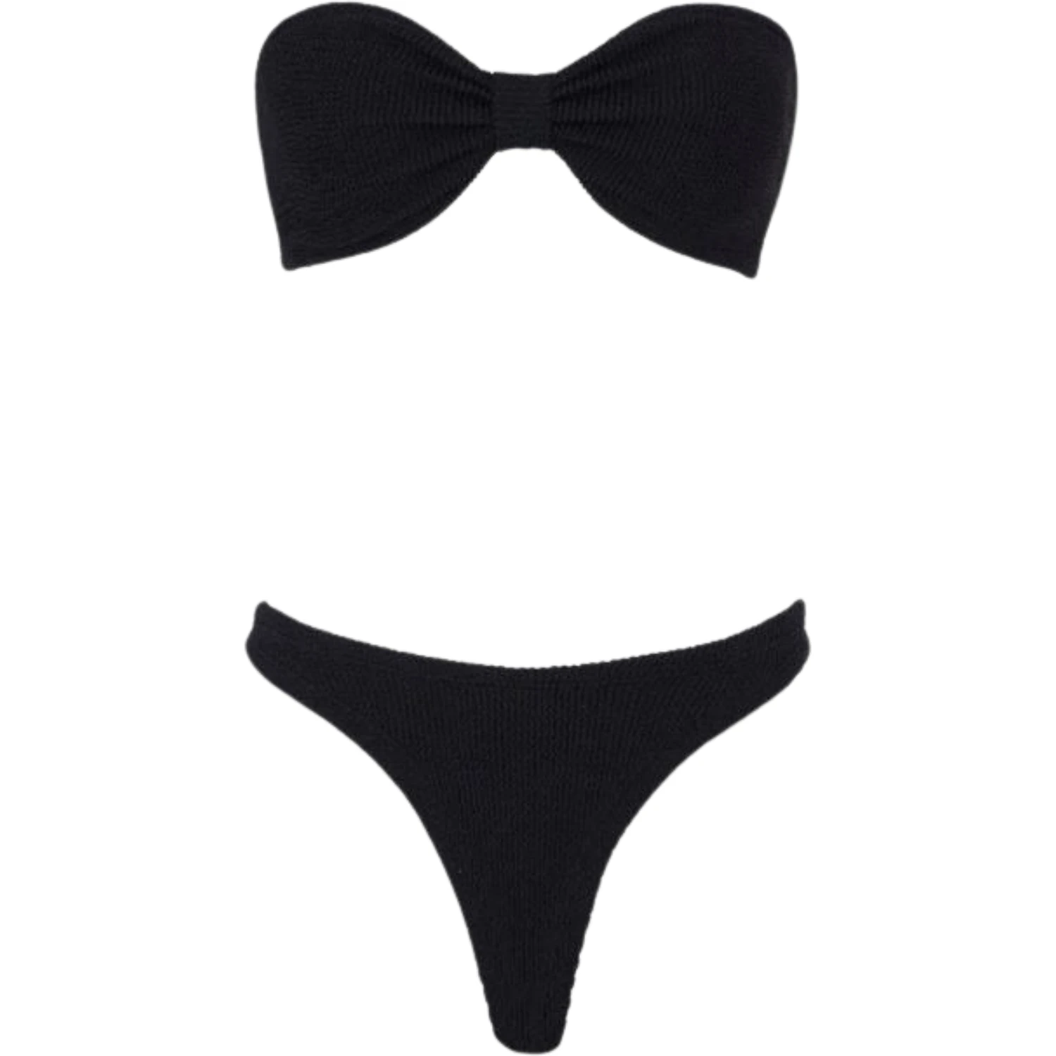 HUNZA G LONDON Sea clothing Black