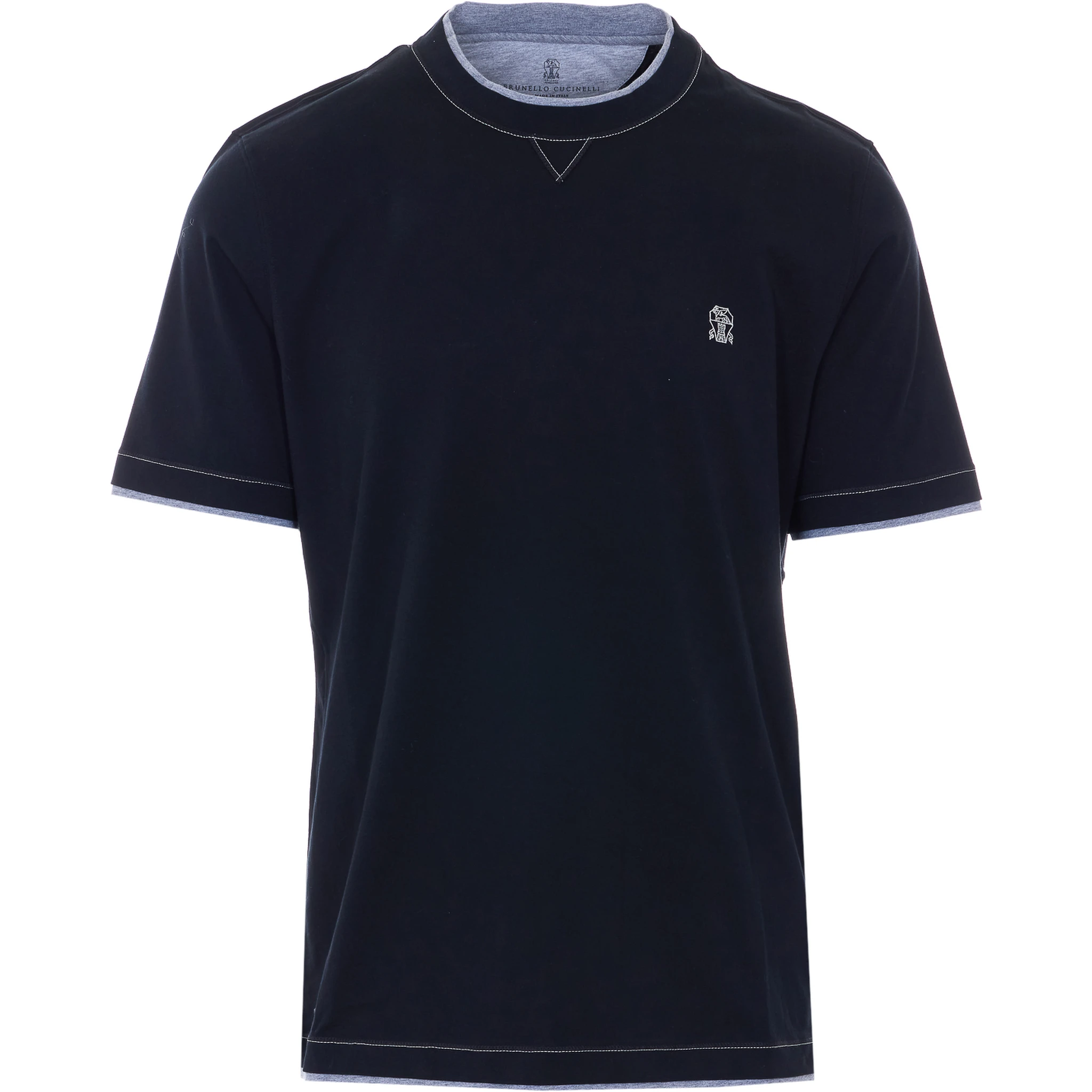 Brunello Cucinelli T-shirts and Polos Black