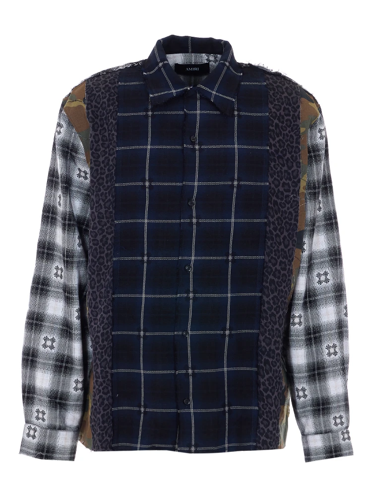 Amiri  Shirts Blue