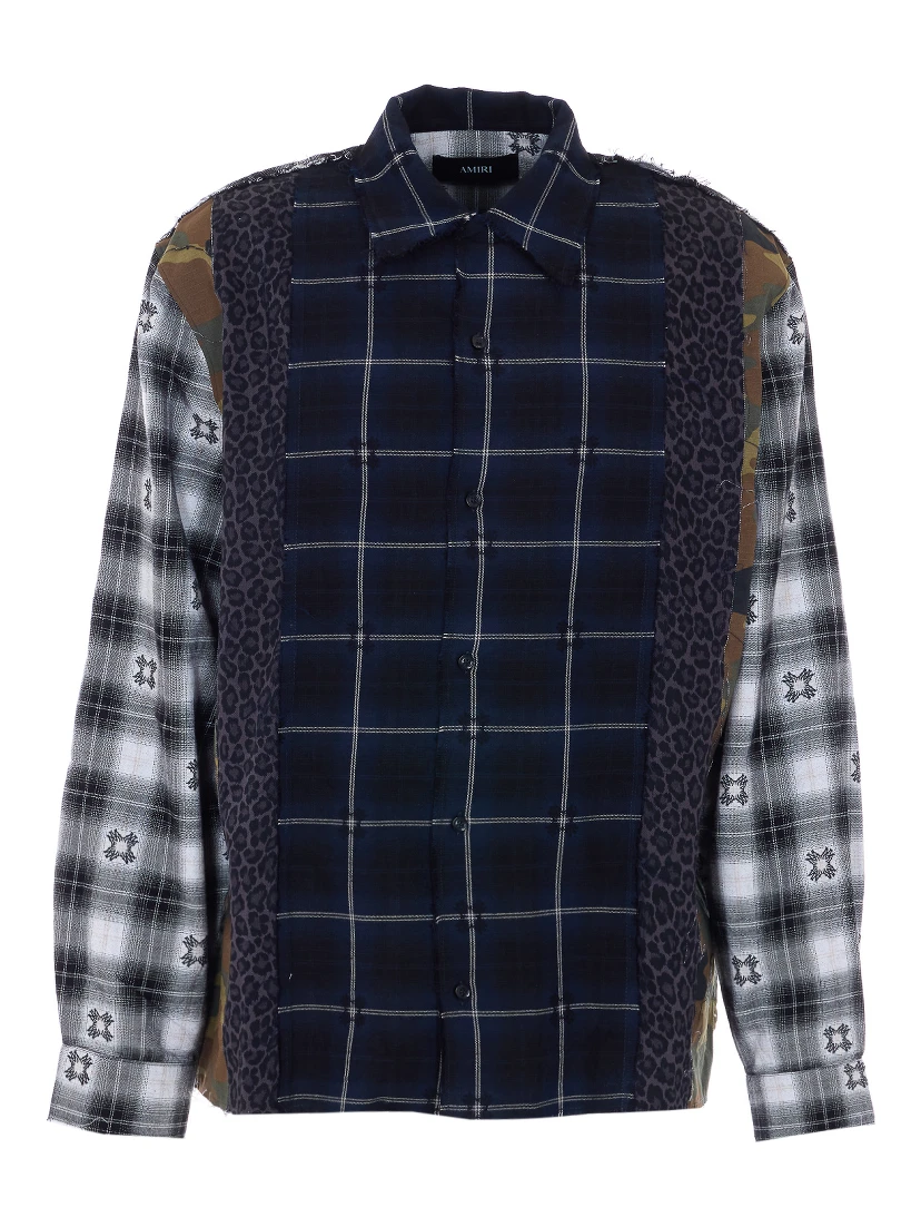 Amiri  Shirts Blue