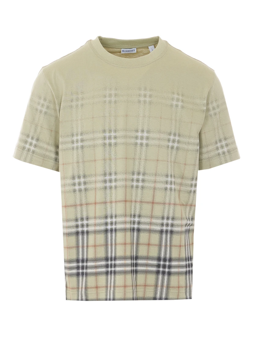 Burberry T-shirts and Polos Green