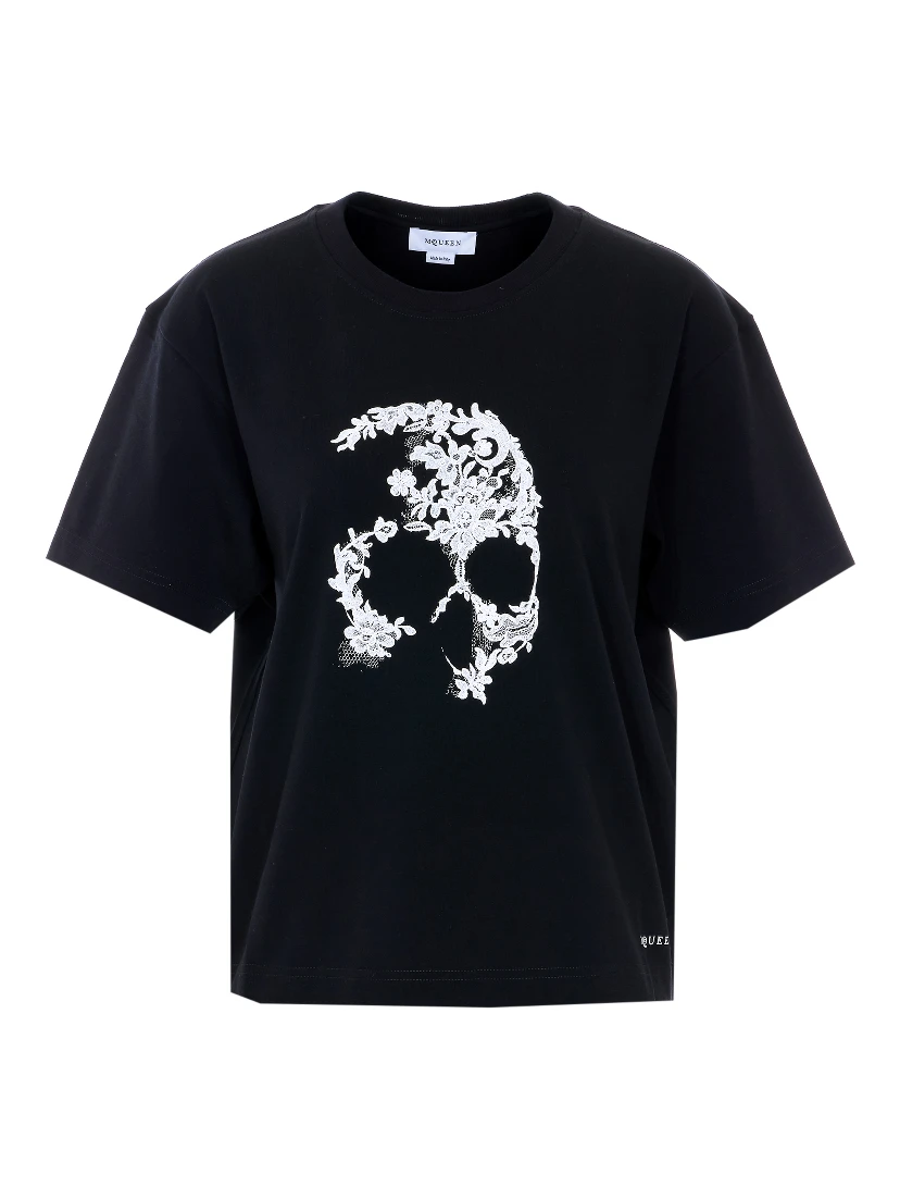 Alexander McQueen T-shirts and Polos Black