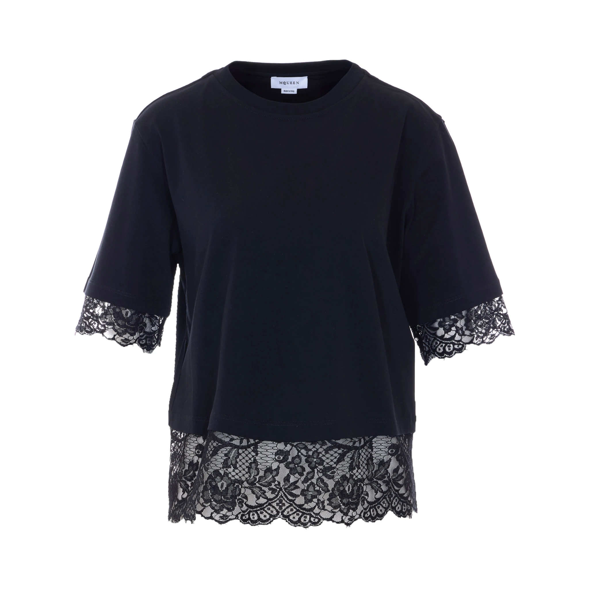 Alexander McQueen T-shirts and Polos Black