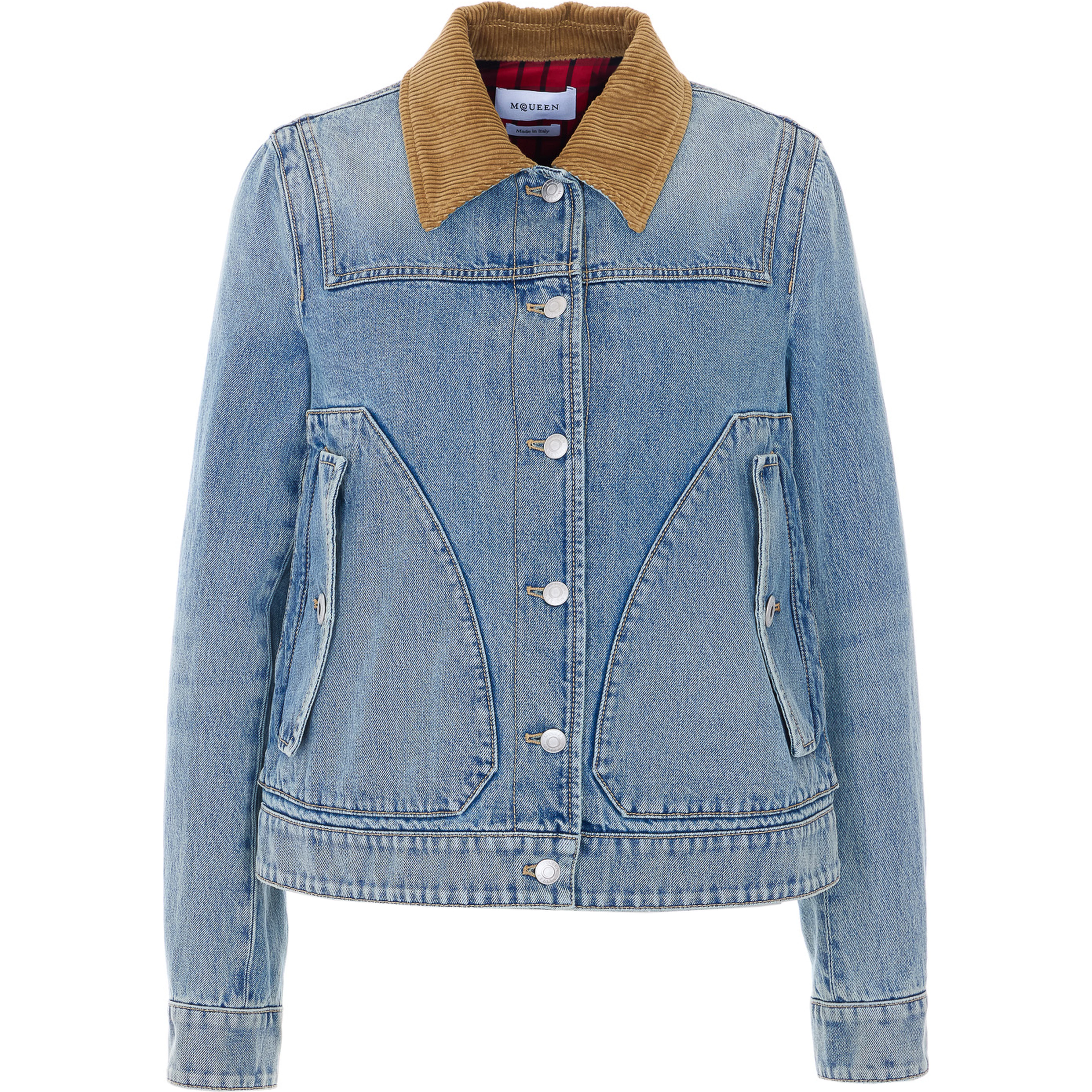 Alexander McQueen Jackets Blue