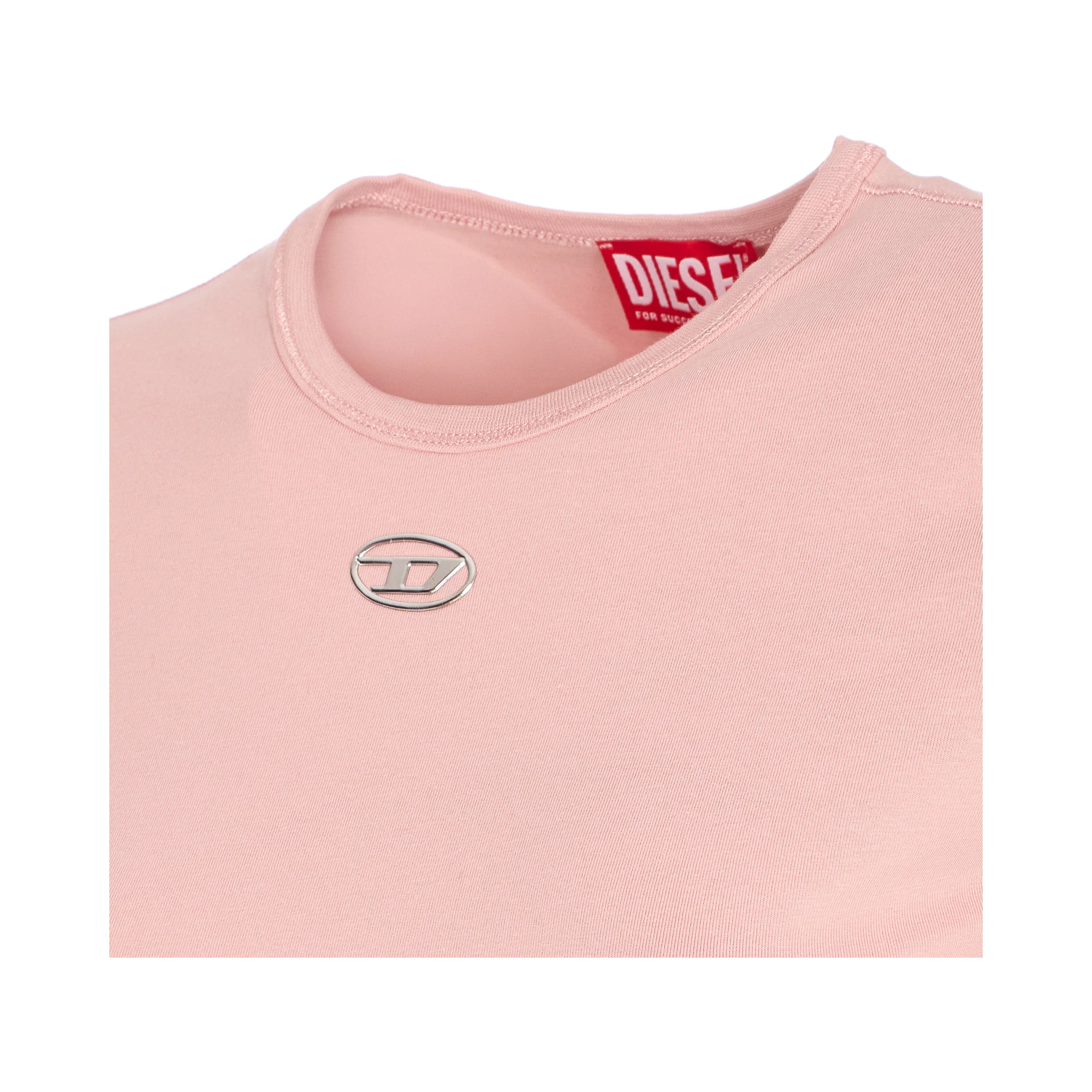 Diesel T-shirts and Polos Pink