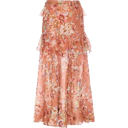 Zimmermann Skirts Orange