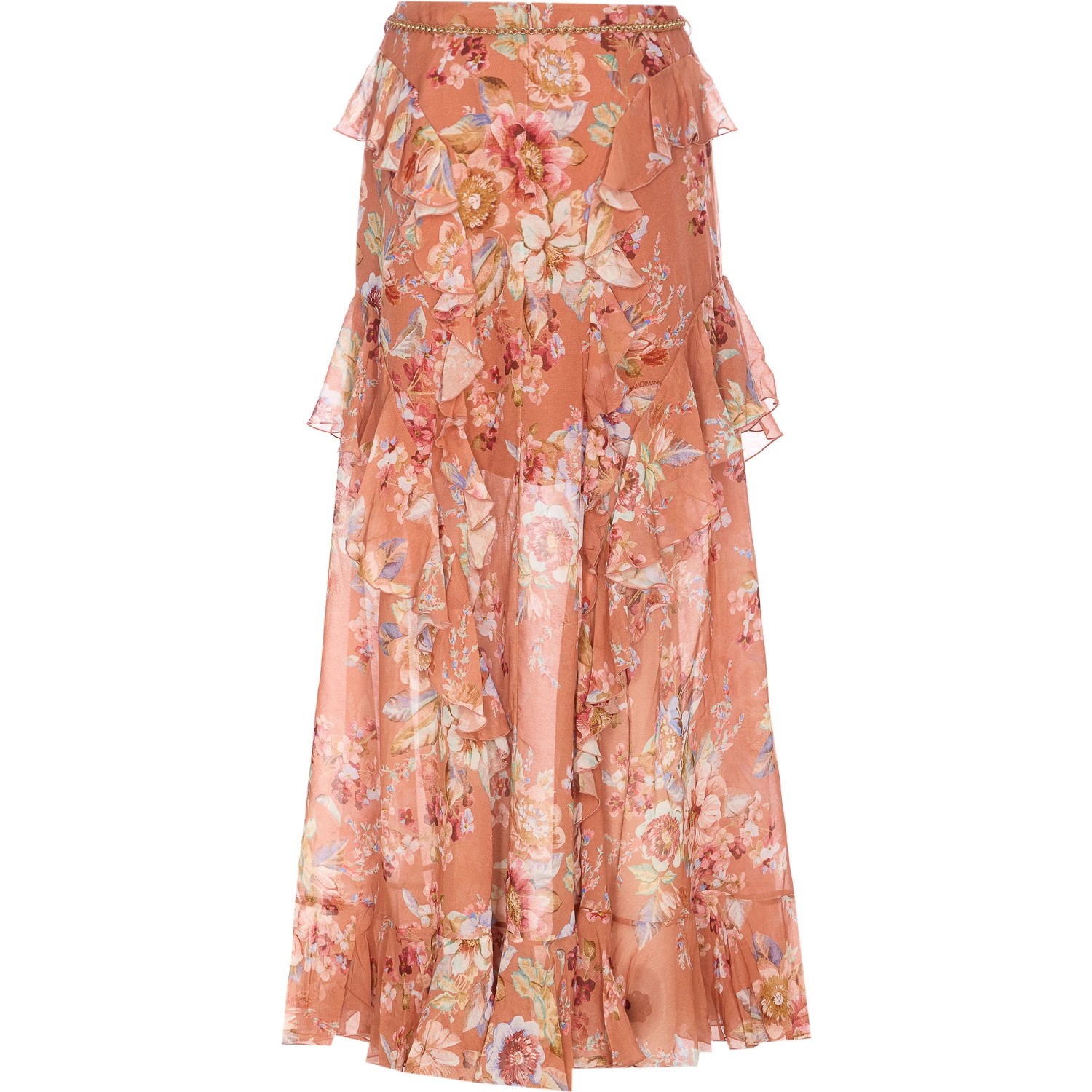 Zimmermann Skirts Orange