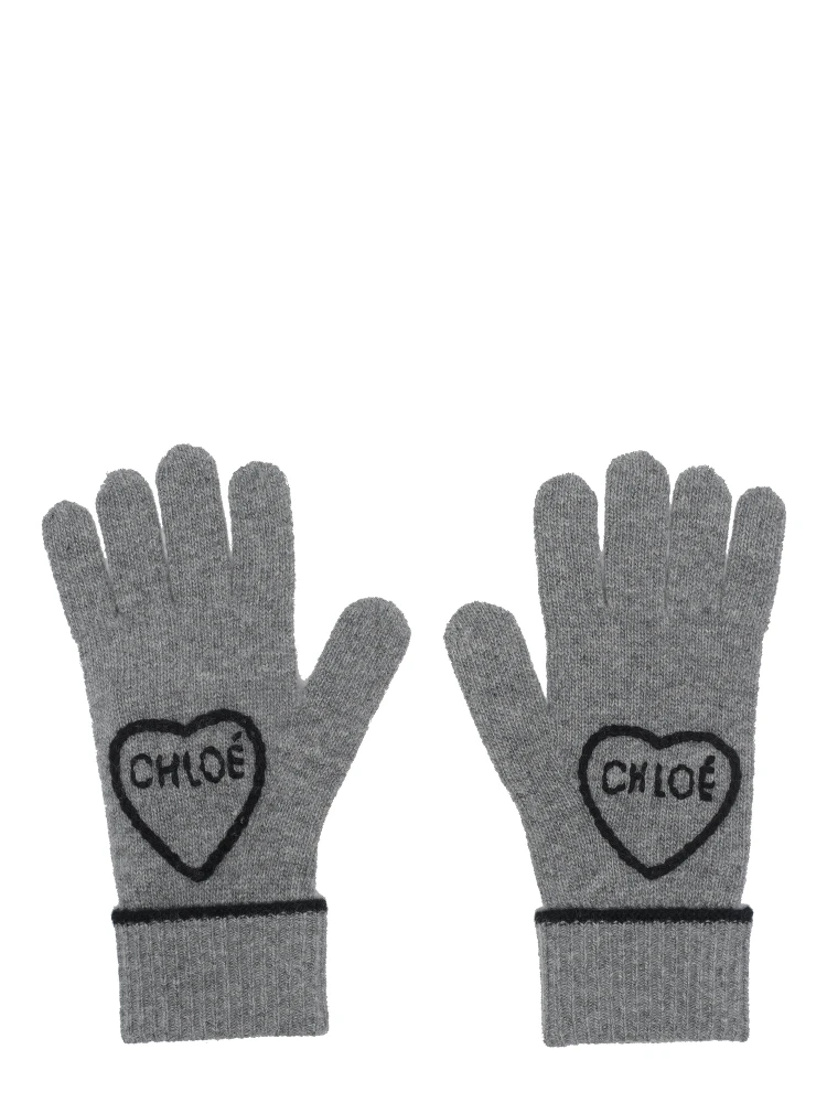 Chloè Gloves Grey alternative
