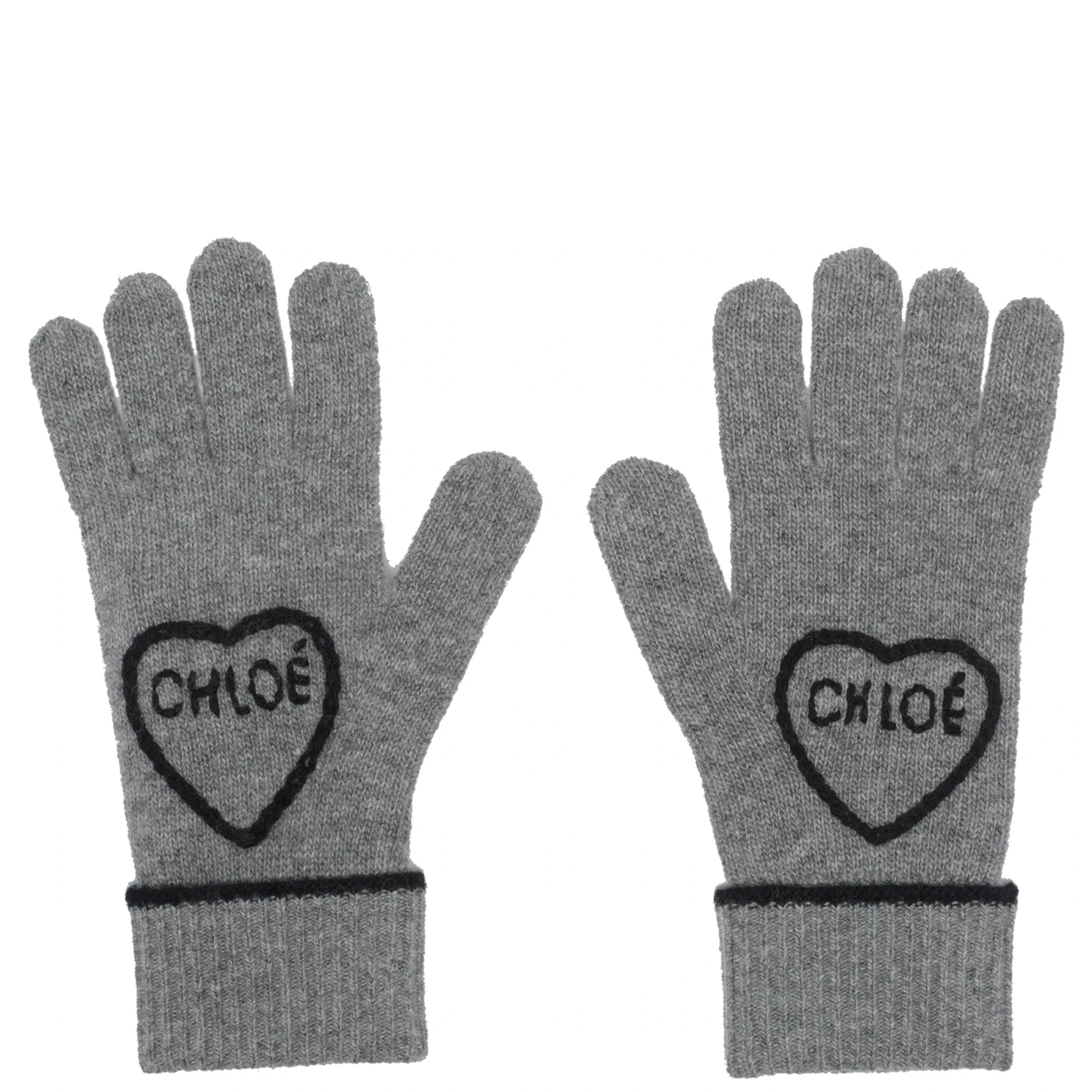 Chloè Gloves Grey