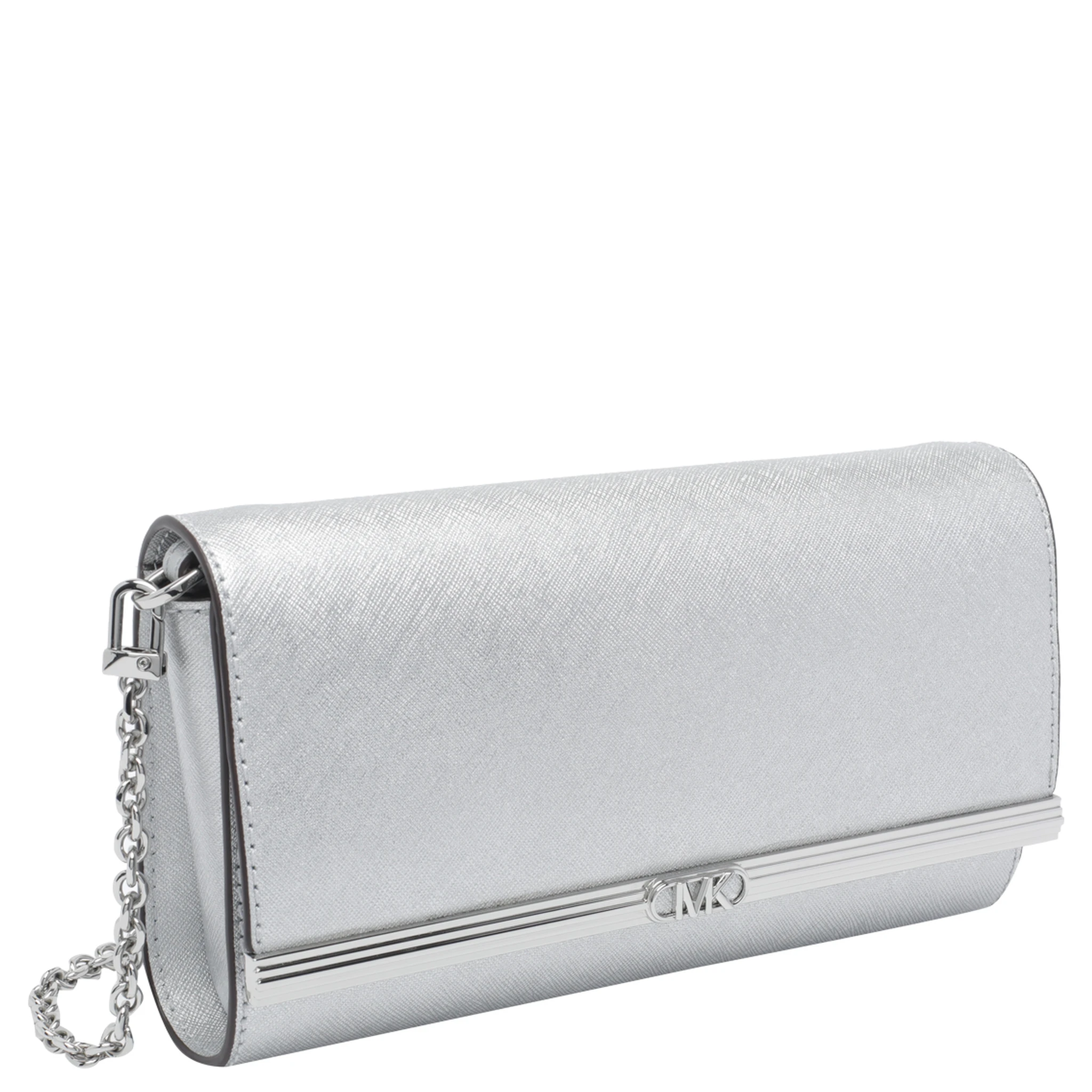 Silver Mona clutch