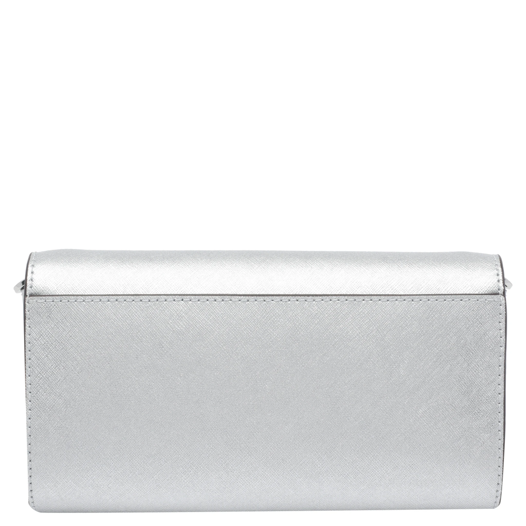 Silver Mona clutch
