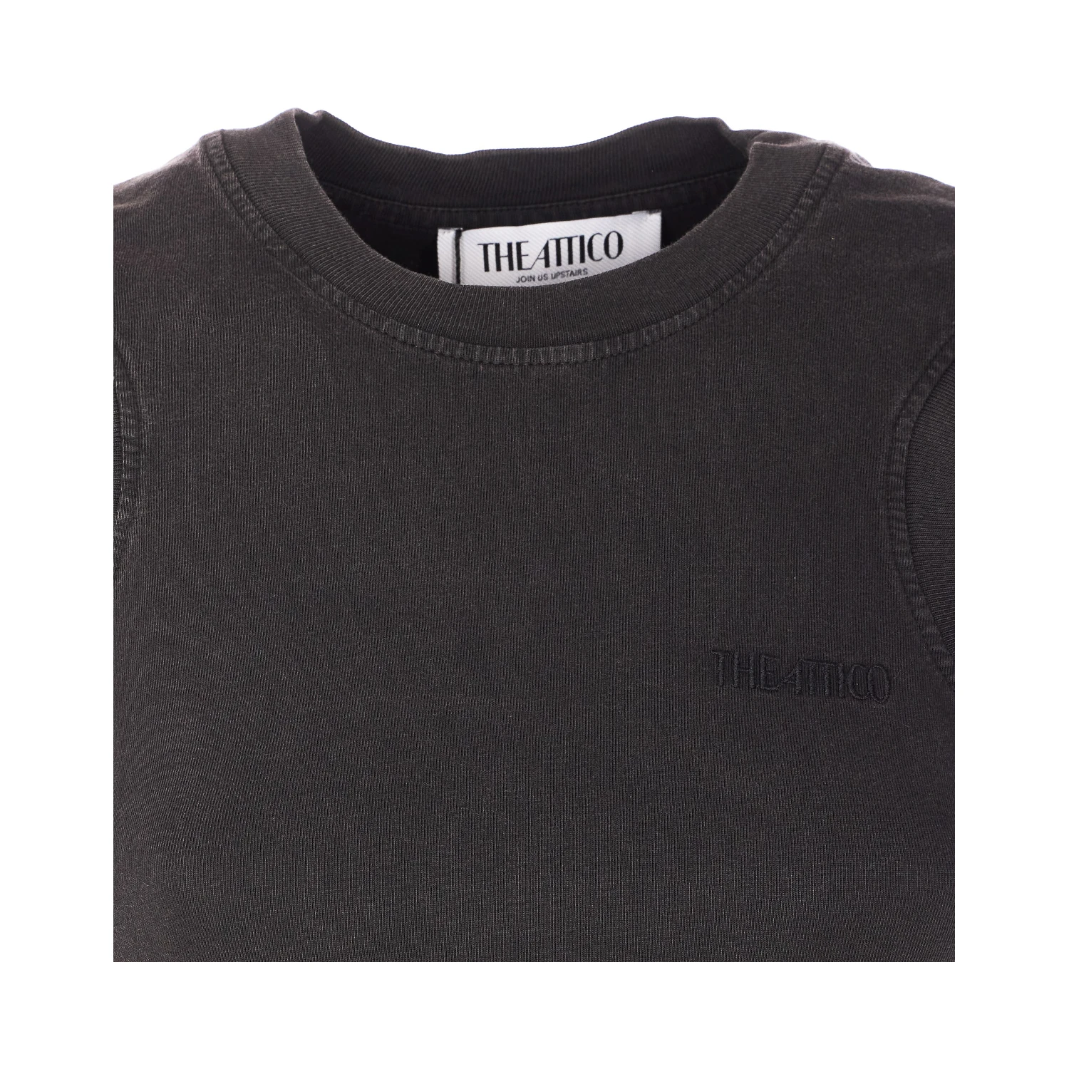 The Attico T-shirts and Polos Black