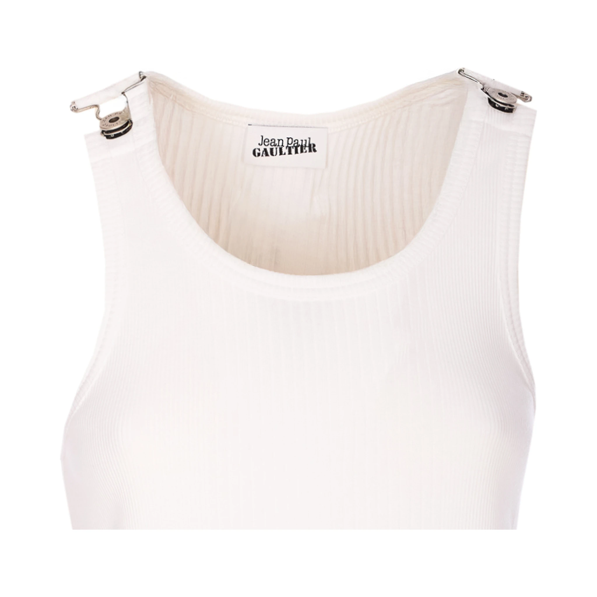 تيشيرتات وبولو بيضاء من تصميم جان بول غوتييه