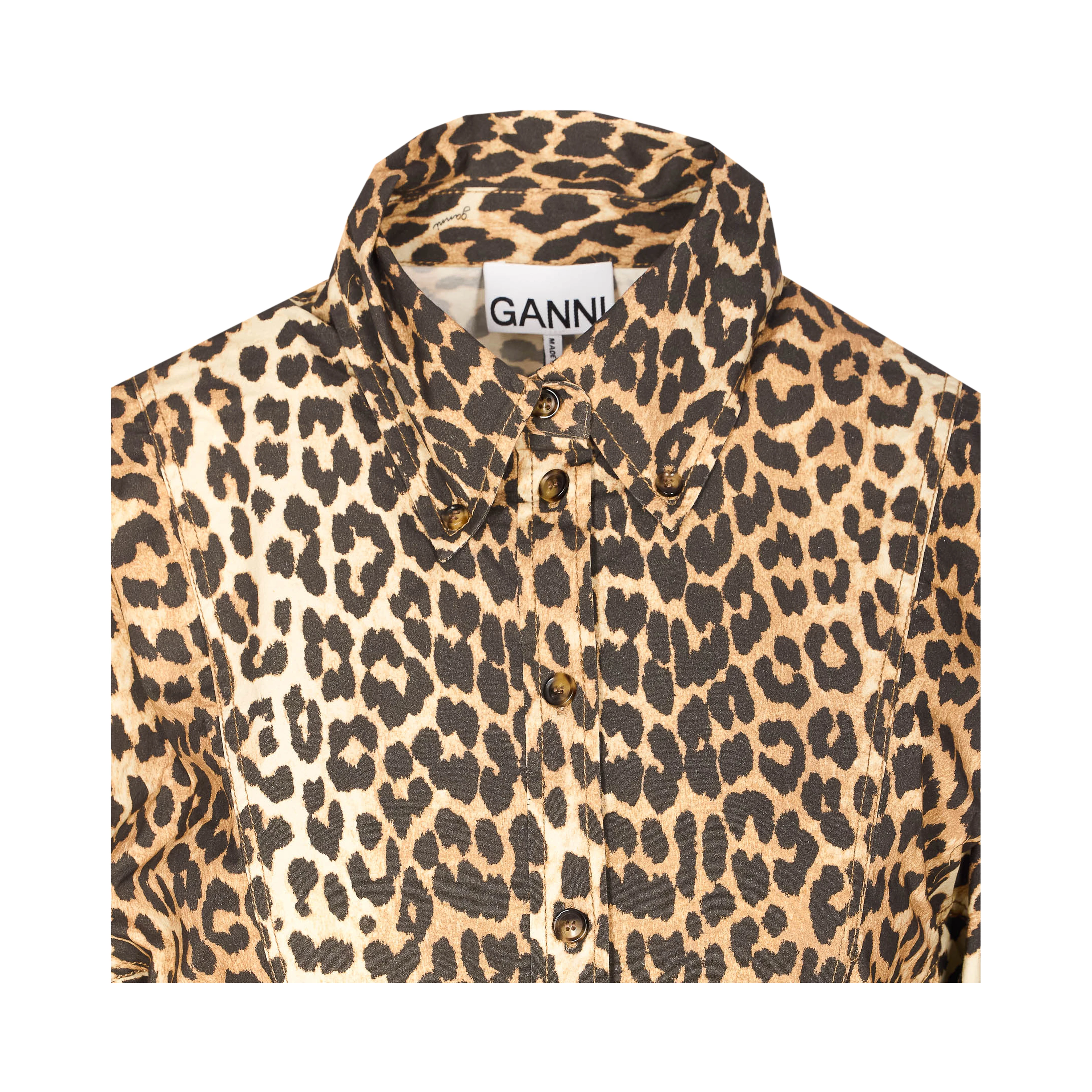 GANNI Dresses Brown