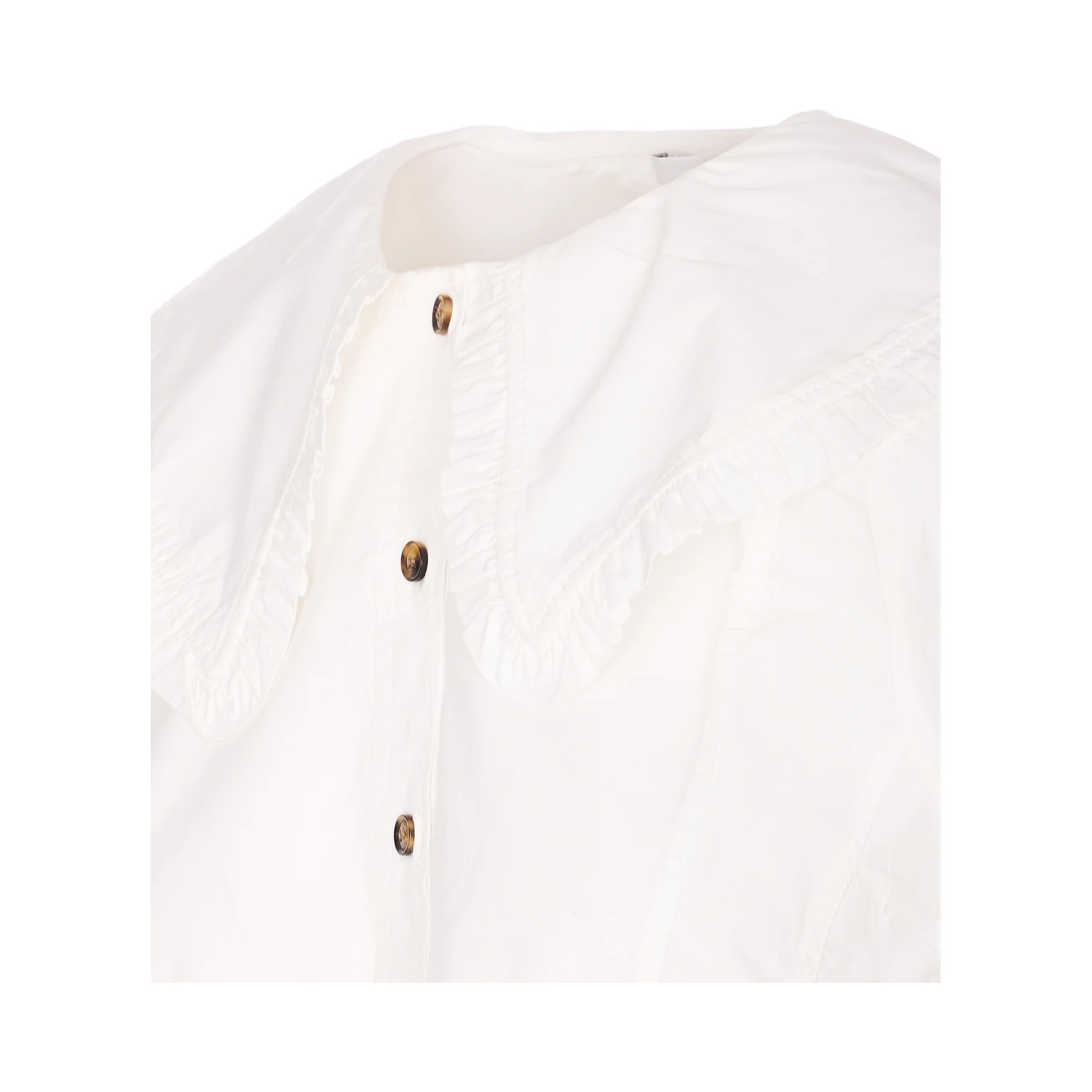 GANNI Shirts White