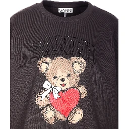 GANNI Sweaters Black