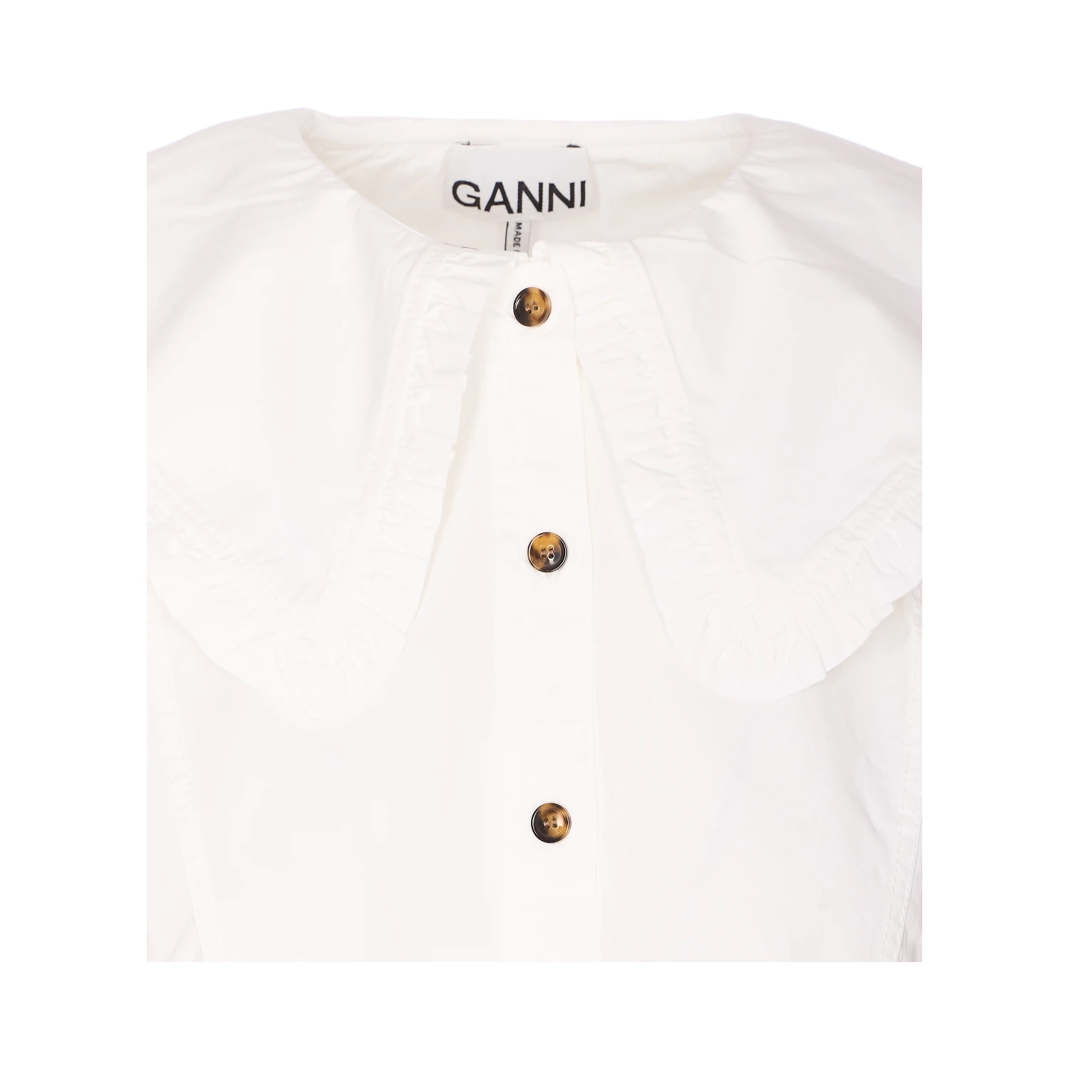 GANNI Shirts White