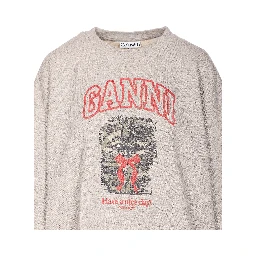 GANNI Sweaters Grey