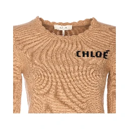 Chloè Sweaters Brown