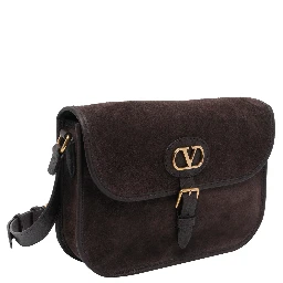 Antibes suede shoulder bag