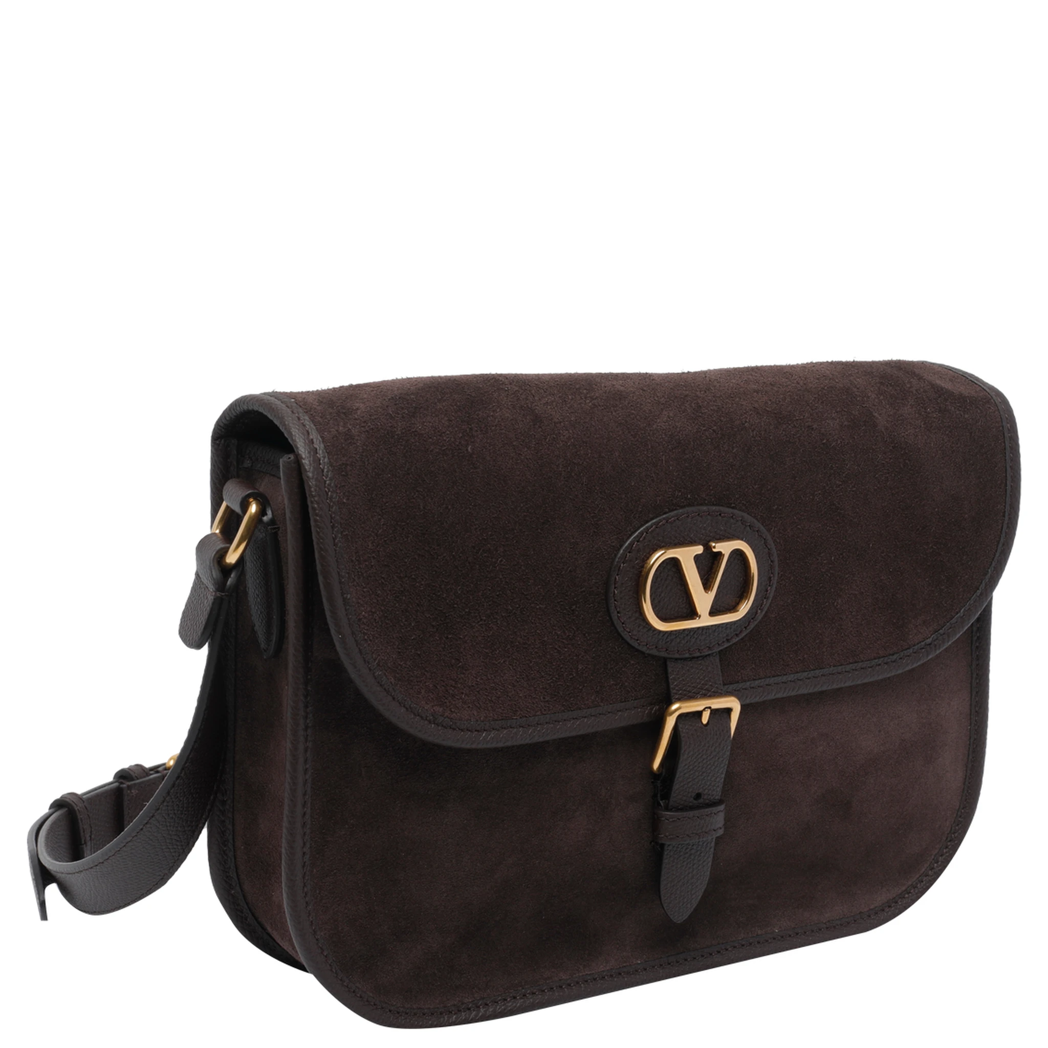 Antibes suede shoulder bag