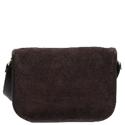 Antibes suede shoulder bag