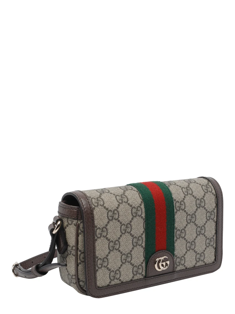 Brown mini Ophidia shoulder bag alternative