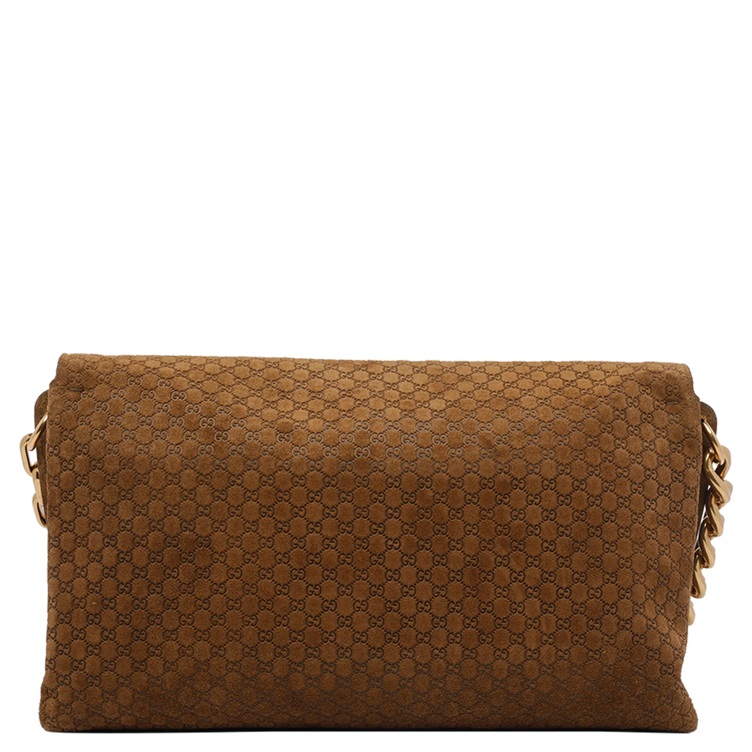 Pepper brown Big GG Chain shoulder bag