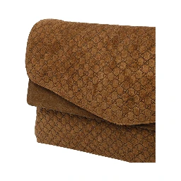 Pepper brown Big GG Chain shoulder bag