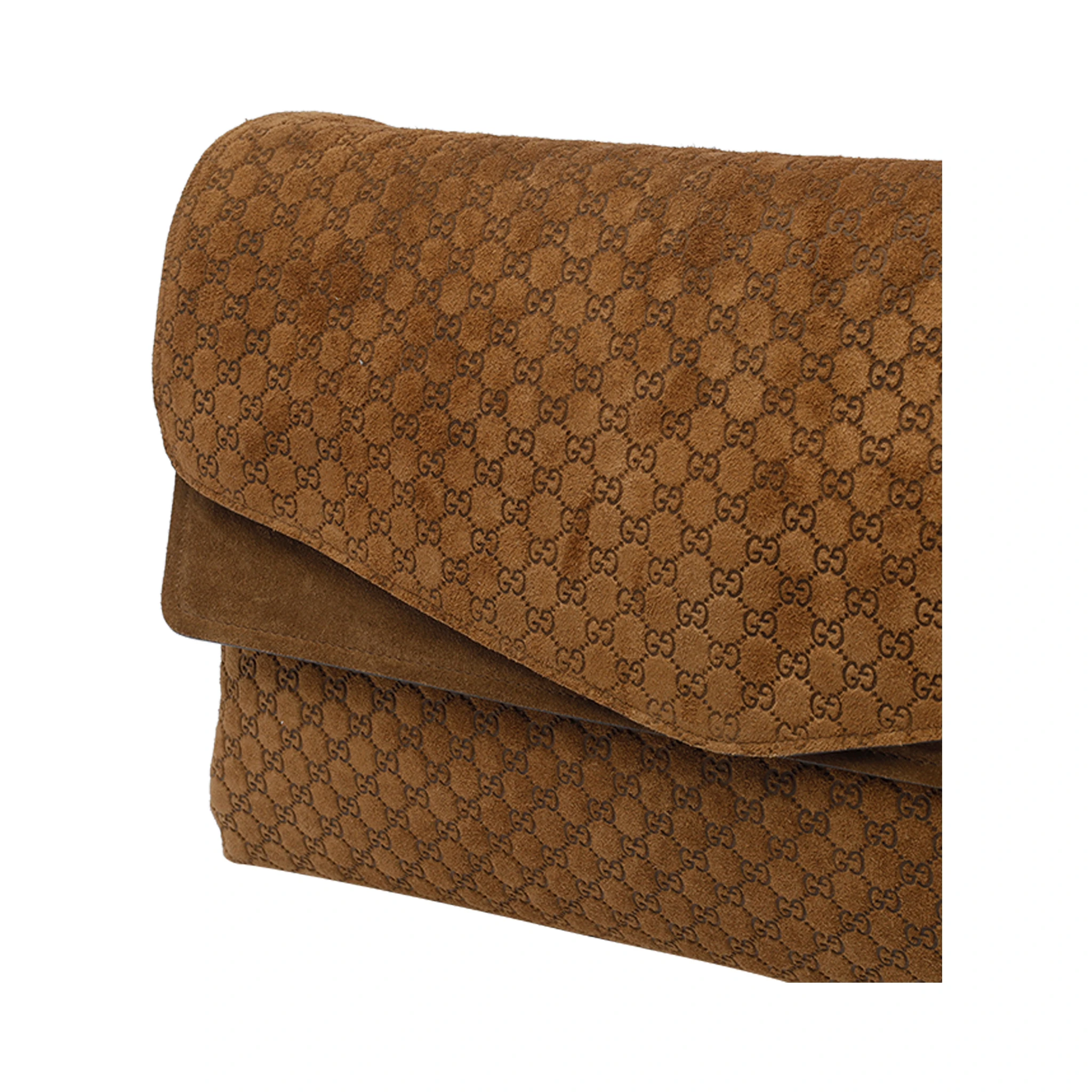 Pepper brown Big GG Chain shoulder bag