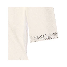 كنزات ليو جو البيضاء