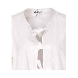 GANNI Shirts White