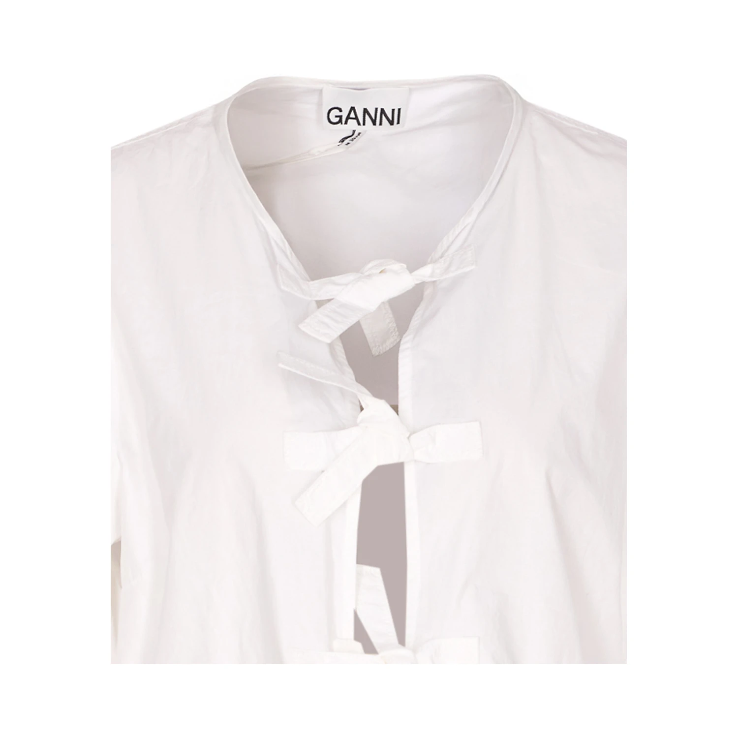 GANNI Shirts White