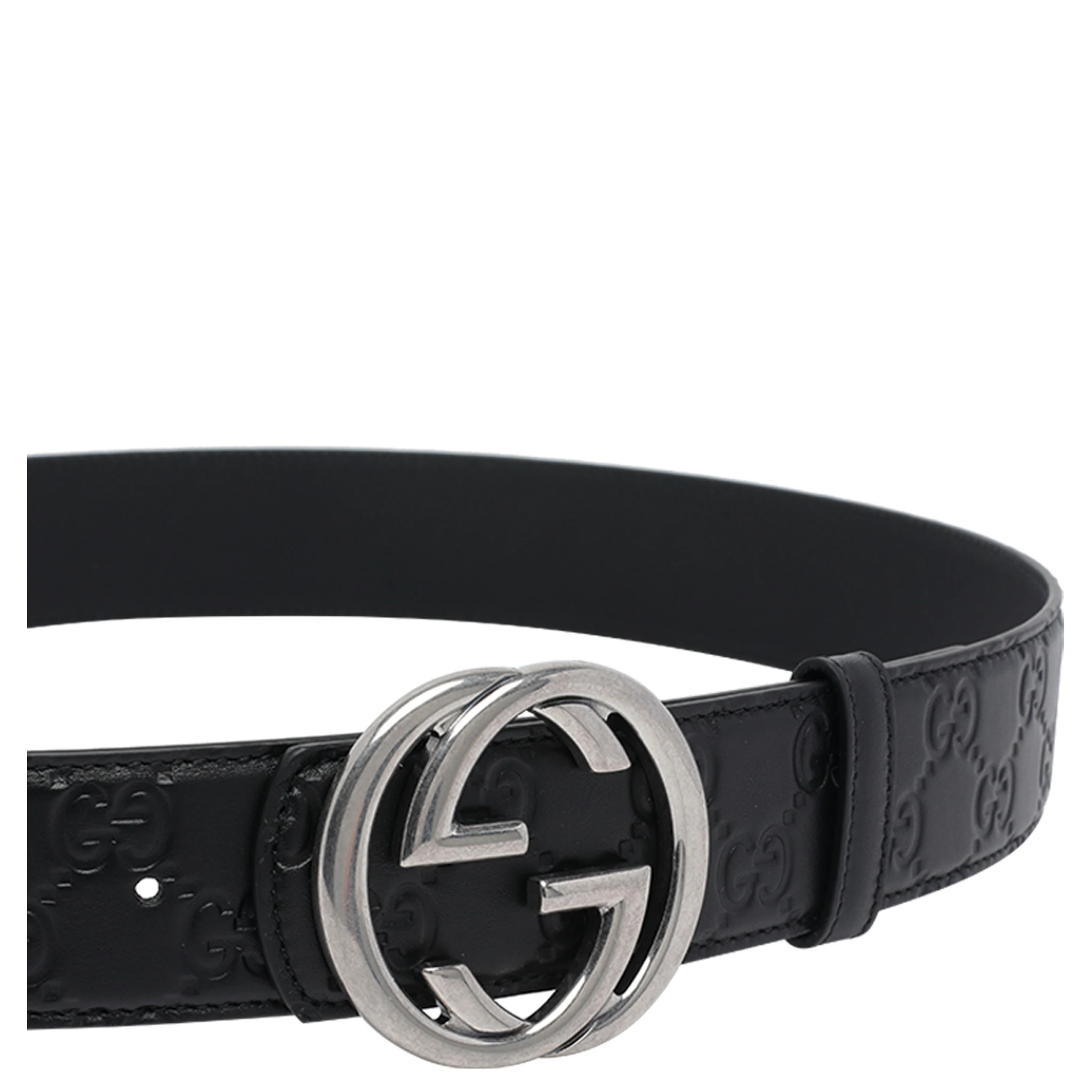 أحزمة غوتشي سوداء