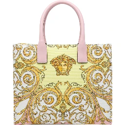 Small La Medusa Printed Tote Bag