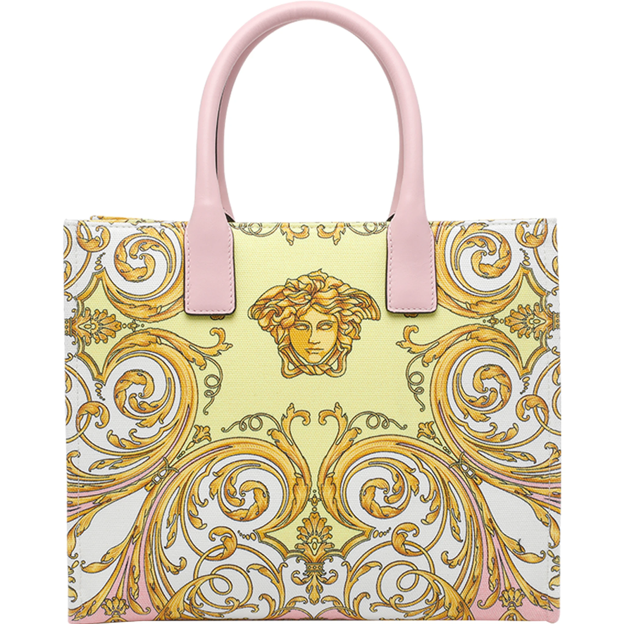 Small La Medusa Printed Tote Bag