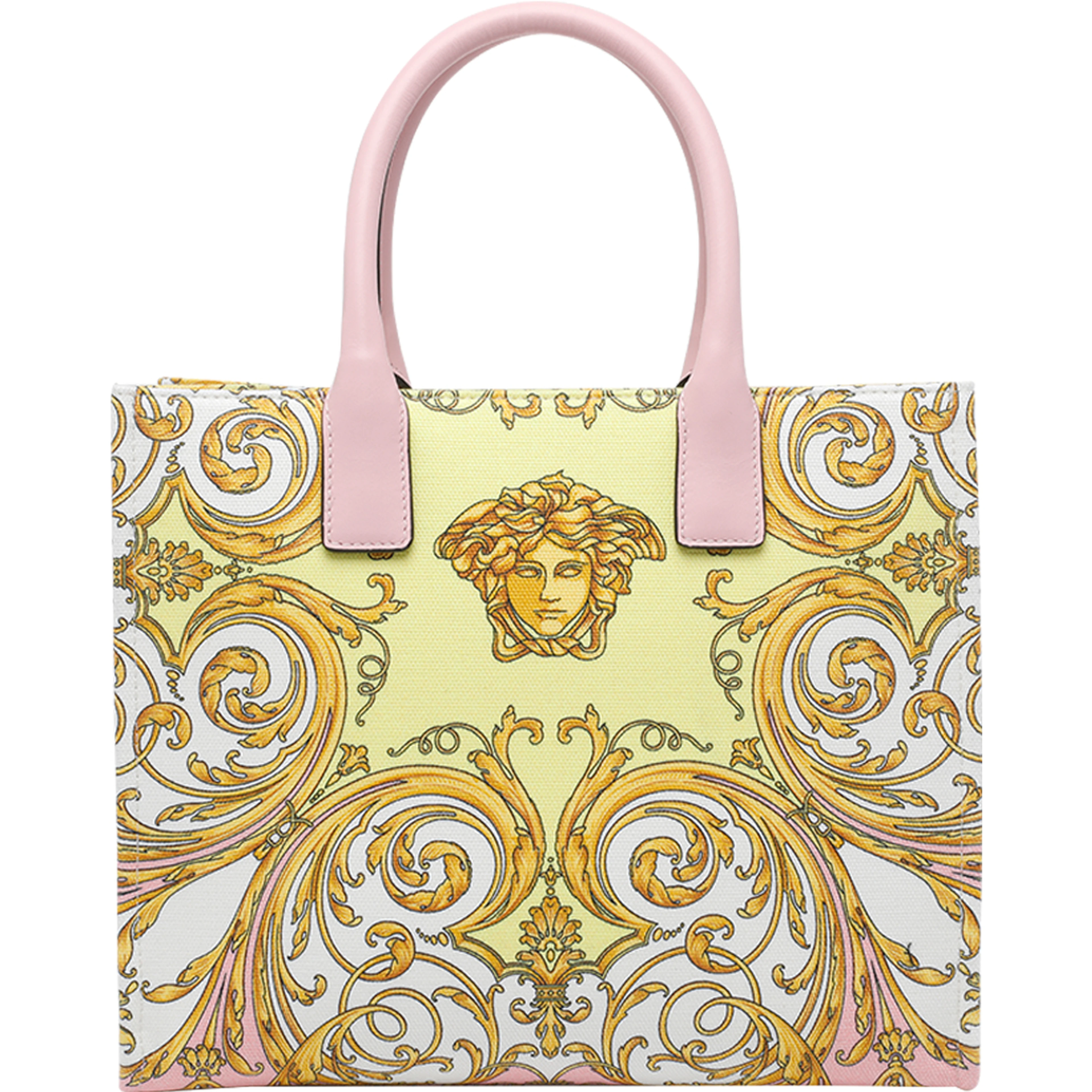 Small La Medusa Printed Tote Bag