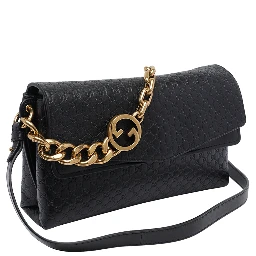 Black Medium GG chain shoulder bag