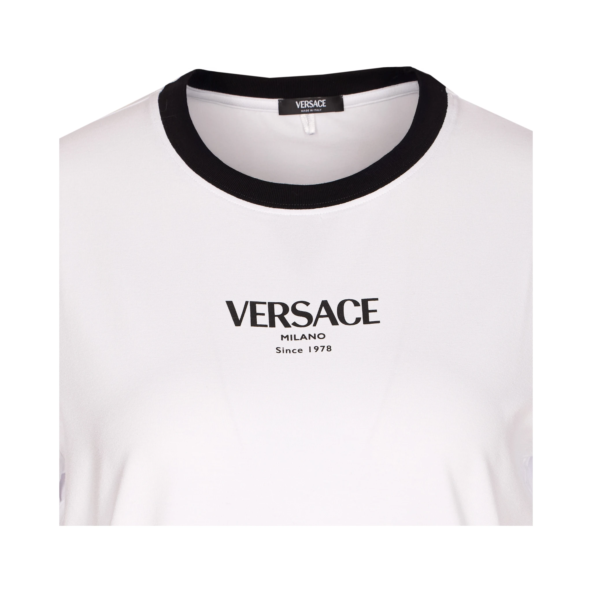Versace T-shirts and Polos White
