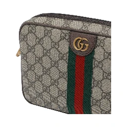 Brown Small Ophidia crossbody bag