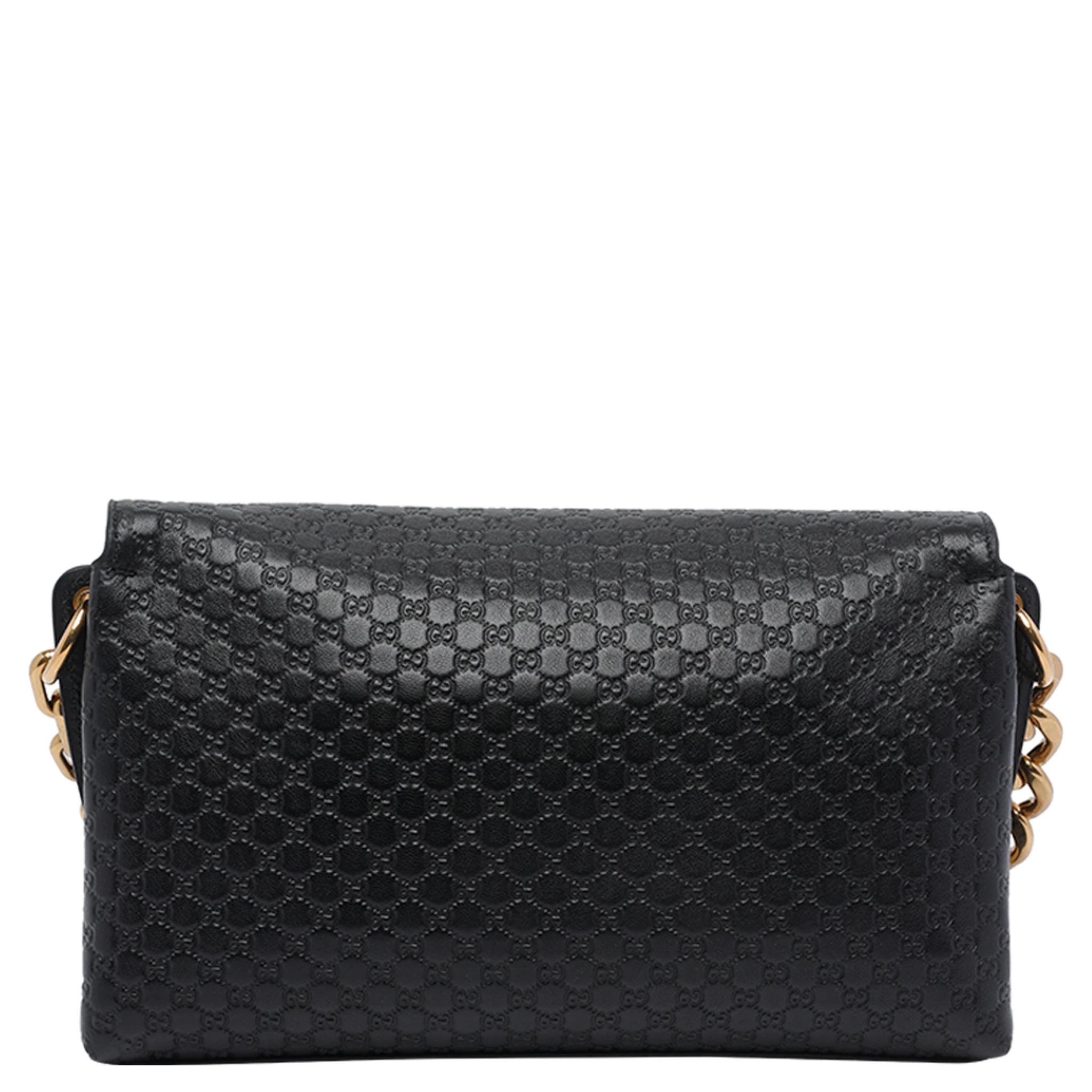 Black Medium GG chain shoulder bag