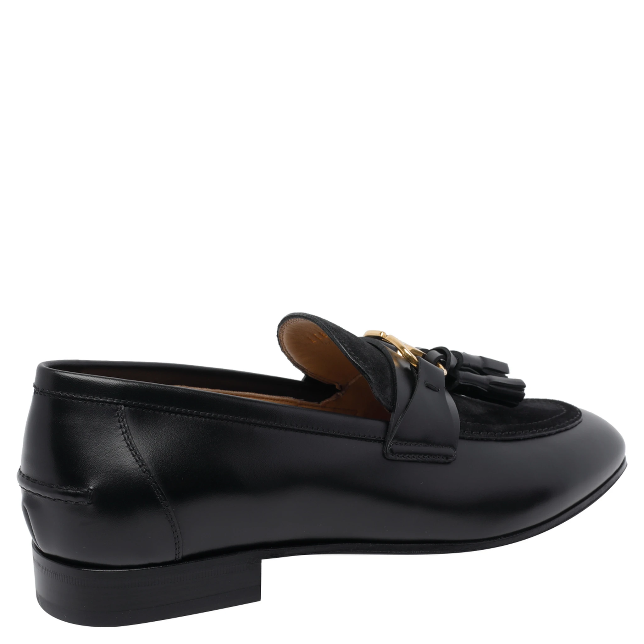 حذاء فالنتينو غارافاني مسطح أسود