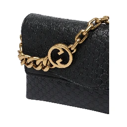 Black Medium GG chain shoulder bag
